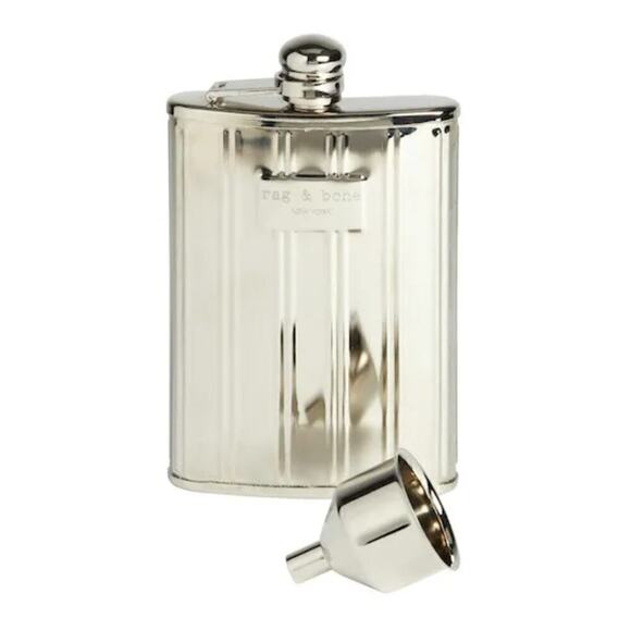 Rag & Bone Flask Stainless Steel Limited Edition NWOT - Picture 1 of 10